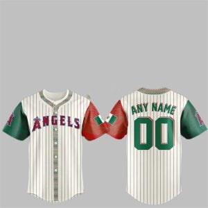 2025 LA Angels Mexican Heritage Night Jersey 1