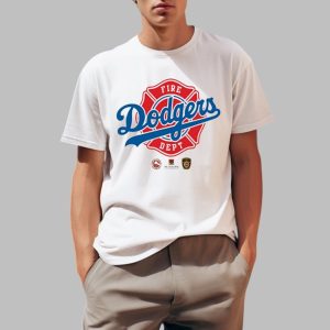 Dodgers Firefighter Appreciation Night Sweatshirt Giveaway 0 1