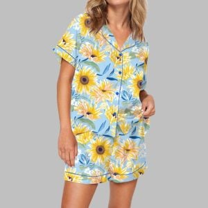 Sunflower Pajama Set For Women 0