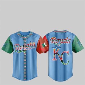 KC Royals Mexican Heritage Night 2025 Jersey 1