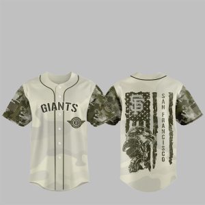 SF Giants 2025 Armed Forces Day Night Jersey 1