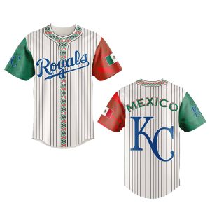 2025 KC Royals Mexican Heritage Night Baseball Jersey