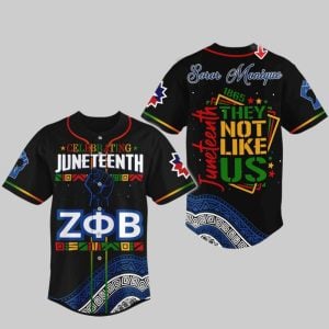 Zeta Phi Beta Juneteenth Day Not Like Us 2025 Jersey 1