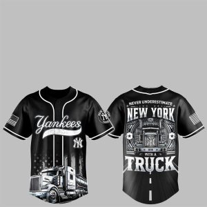 1 2025 NY Yankees Nation Truck Driver Appreciation Week Jersey 1