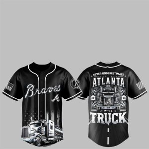 1 2025 Braves Nation Truck Driver Appreciation Week Jersey 1