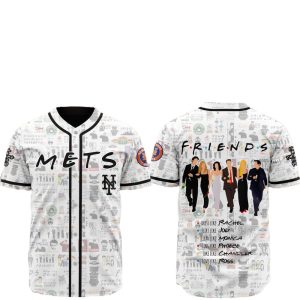 2025 New York Mets Friends Baseball Jersey