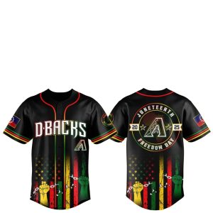 Arizona Diamondbacks Juneteenth Day 2025 Baseball Jersey Hat