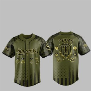 Rangers Military Appreciation Month Special Jersey 2025 1