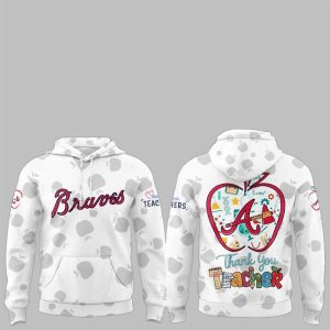 2025 Braves Happy Teacher Day Hoodie 1