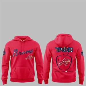 Atlanta Braves TEACHER NIGHT 2025 Hoodie 1