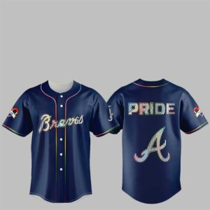 Atlanta Braves LGBTQ Pride Night Jersey 1