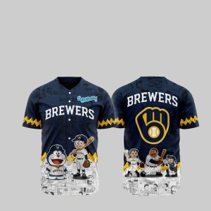 Brewers Doraemon Jersey 2025