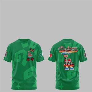 2025 LA Dodgers MEXICAN HERITAGE NIGHT Shirt 1