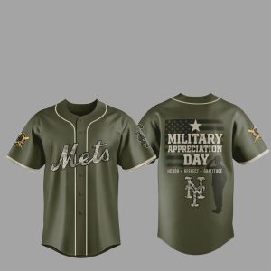 2025 NY Mets Military Appreciation Day Jersey