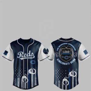 2025 Reds Law Enforcement Appreciation Day Jersey
