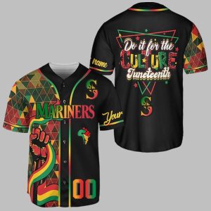 2025 Mariners Juneteenth Day Jersey 1 1