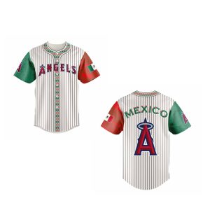 2025 LA Angels Mexican Heritage Night Baseball Jersey