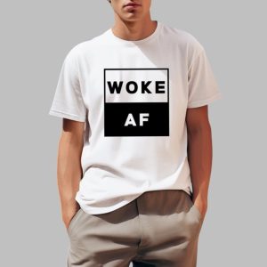 David Wearing Woke Af Shirt 0 1