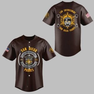 SD Padres National Law Enforcement Appreciation Day 2025 Jersey