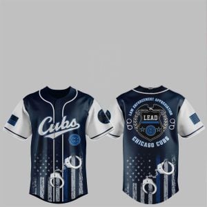 2025 Cubs Law Enforcement Appreciation Day Jersey