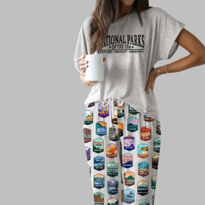 National Parks Casual Pajama Set 1