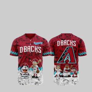Diamondbacks Doraemon Jersey 2025