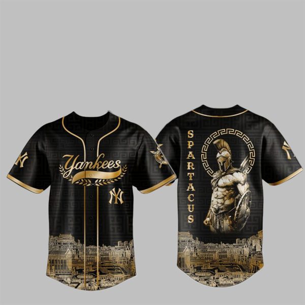 1 2025 NY Yankees Spartacus Jersey