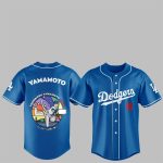 LA Dodgers Japan Rising Stars Yoshinobu Yamamoto Jersey 2025