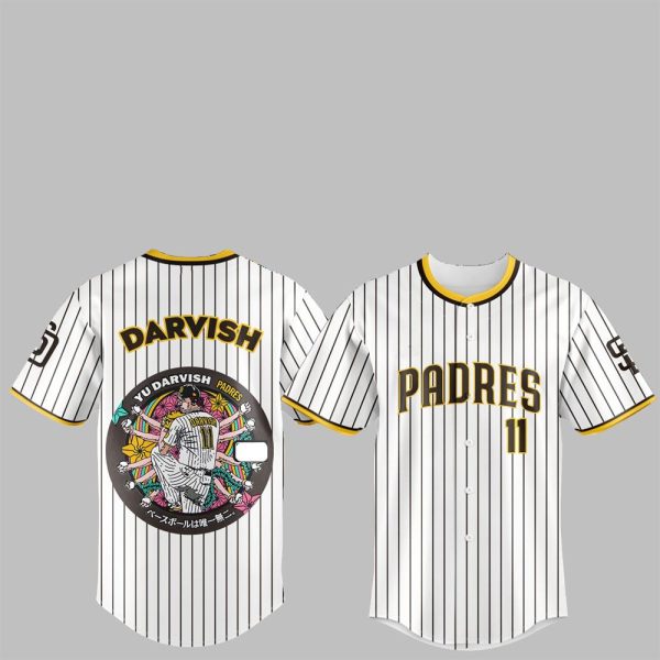 2 SD Padres Japan Rising Stars Yu Darvish Jersey 2025
