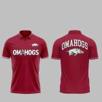2025 Arkansas Baseball Omahogs Polo