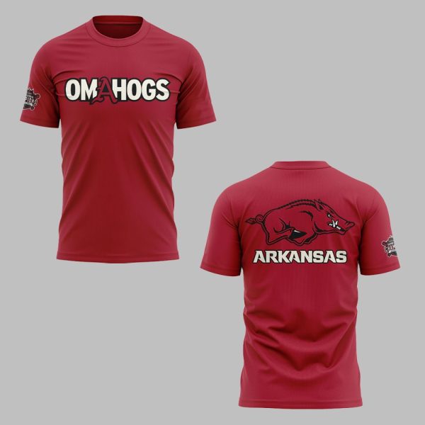 2025 Arkansas Baseball Omahogs Shirt 1