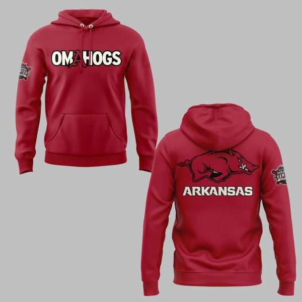 2025 Arkansas Baseball Omahogs Shirt 3