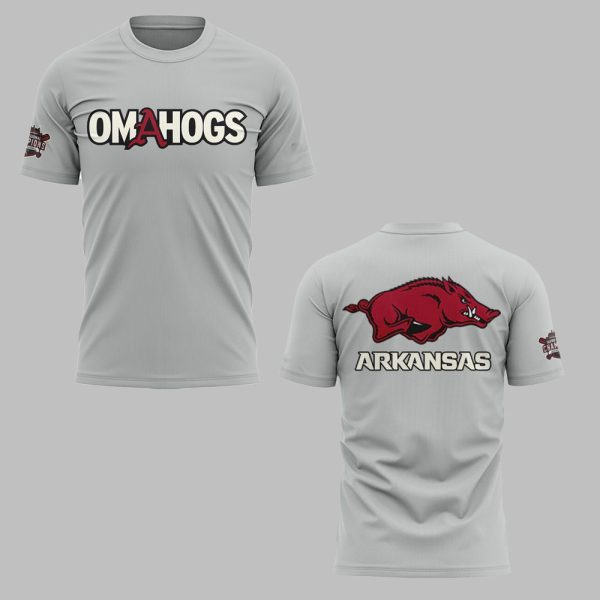 2025 Arkansas Baseball Omahogs Shirt 4