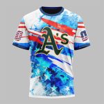 2025 Athletics Independence Day 4th Of July Shirt
