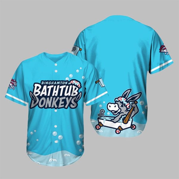 2025 Binghamton Bathtub Donkeys Jersey 1