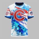 2025 Cubs Independence Day 4th Of July Shirt