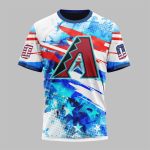 2025 Diamondbacks Independence Day 4th Of July Shirt