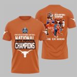 2025 Division I Softball National Champions Hook Em Horns Shirt