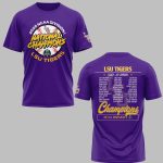 2025 Division National Champions LSU Baseball Shirt