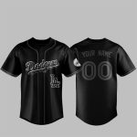 2025 Dodgers Back In Black Jersey