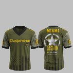 2025 Dolphins 250th Anniversary US Army Jersey
