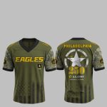 2025 Eagles 250th Anniversary US Army Jersey