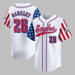2025 Eagles Barkley Fouth Of July Jersey