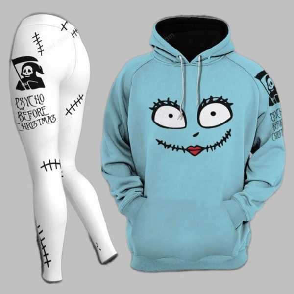 2025 Halloween Christmas Nightmare Combo Hoodie Leggings 1 1