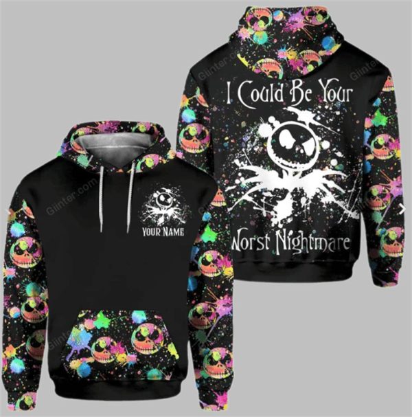 Halloween 2025 Jack Skellington Hoodie
