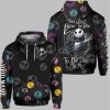 2025 Halloween Jack Skellington Hoodie Leggings 2