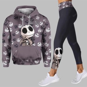 2025 Halloween Jack Skellington Oogie Boogie Combo Hoodie Leggings 1