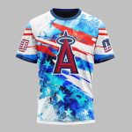 2025 LA Angels Independence Day 4th Of July Shirt