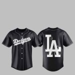 2025 LA Dodgers Black Lights Out Jersey