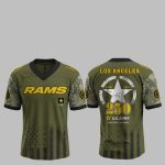 2025 LA Rams 250th Anniversary US Army Jersey